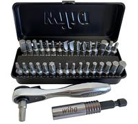 Wiha 74996 1/4 Revs Ratchet and Bit Set, 35-Piece by Wiha