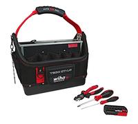 Wiha 91239 Kit de herramientas Veto RedStripe TECH OT-LC Open Tote de 11 piezas