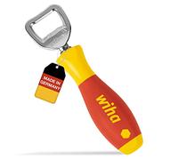 Wiha Abridor de botellas SoftFinish Mango de Herramienta (04703), Regalos para Hombres, Abridor de Cerveza para Papá, Abrebotellas para taller, pub y cocina, regalo para hombres para el día del padre