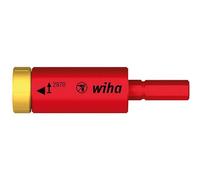 Wiha Adaptador de par de apriete easyTorque electric para slimBits y soporte slimVario® en blíster 0.8 Nm (41341)