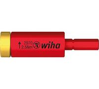 Wiha Adaptador de par de apriete easyTorque eléctrico 2,0 Nm para slimBits y slimVario® Rojo (41342)