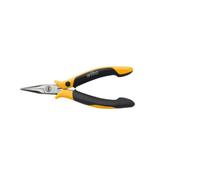 Wiha Alicates de boca semi-redonda Professional ESD con forma recta 120 mm, 4 3/4" (26799)
