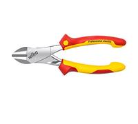 Wiha Alicates de corte diagonal de fuerza Professional electric con DynamicJoint® con resorte de apertura conectable y desconectable 180 mm, 7" (41274)