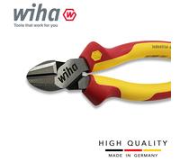 Wiha - Alicates de corte diagonal Industrial electric con DynamicJoint®