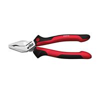 Wiha Alicates universales Industrial con DynamicJoint® y OptiGrip con filo de corte extralargo 200 mm, 8" (34308)