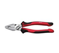 Wiha Alicates universales Industrial con DynamicJoint® y OptiGrip con filo de corte extralargo 225 mm, 9" (32320)