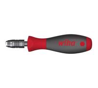 Wiha Destornillador con portabits SoftFinish® Porta-Puntas con bloqueo mecánico de 1/4" 38 mm (40331)