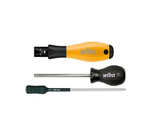 Wiha Destornillador dinamométrico TorqueVario®-S ESD con limitación del par de apriete de ajuste variable 0.8-5 (30495)