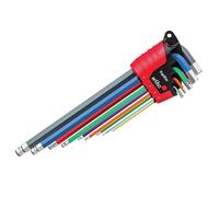 Wiha Ergostar Color Hex Bola Extremo L-KEY Set, 9 Piezas WHA43849