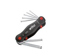 Wiha Herramienta multiusos PocketStar con cabeza esférica hexagonal MagicRing®, de 7 unid. (23031)