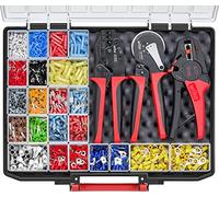 Wiha - Herramienta pelacables y crimpadora, juego de 4 unid.