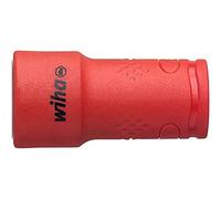 Wiha Inserto de llave de vaso aislado de hexágono exterior de 1/4" 6.0 mm (43091)
