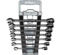 Wiha - Juego 7 pcs llaves de chicharra combinadas.