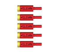 Wiha Juego de Adaptadores electric easyTorque, 5 Piezas