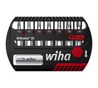 Wiha Juego de bits BitBuddy®, bits en TY de 29 mm Pozidriv, TORX®, de 9 unid. de 1/4" C6,3 (42139)