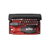 Wiha Juego de bits Collector Standard 34686 – 25 mm, surtido 33 unid. 1/4" C6,3 con caja