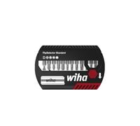 Wiha Juego de bits FlipSelector Standard de 25 mm en surtido, de 14 unid. de 1/4" C6,3 (39078)