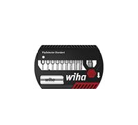 Wiha Juego de bits FlipSelector Standard de 25 mm hexagonales, de 12 unid. de 1/4" C6,3 (39039)