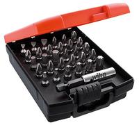 Wiha Juego de bits Standard de 25 mm TORX®, Pozidriv, de 32 unid. de 1/4" C6,3 incl. caja (36310)