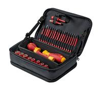 Wiha Juego de Destornilladores 7209NK-2002 slimVario, 18 Piezas con Bits Incluye Phillips, Pozidriv, Torx, Hexagonal y Ranura, Mango Ergonómico, 969 g