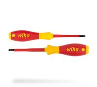Wiha 32281 - Juego de Destornilladores SB 327 - S2 SoftFinish Electric Ref. SB327S2, 2 - tlg. PlusMinus/Phillips, in Blister, Set de 2 Piezas