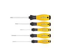 WIHA 302ESD-HK5 - Juego de destornilladores ESD, 5 piezas, SoftFinish®