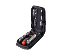 Wiha Juego de Destornilladores y Brocas de 1/4 Pulgada, 40 Piezas, Acero Vanad