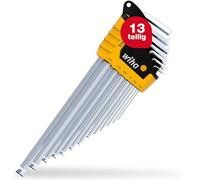 WIHA 43852 - Juego de llave de pin en soporte ErgoStar, 14 piezas