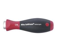Wiha Mango de destornillador SoftFinish®-telescopic para varillas intercambiables SYSTEM 6 6.0 mm (30372)