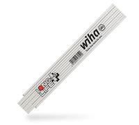 Wiha Metro plegable LongLife® Plus de 2 m métrico, de 10 eslabones 15 mm (27059)