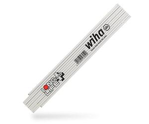 Wiha Metro plegable LongLife® Plus de 2 m métrico, de 10 eslabones 15 mm (27059)