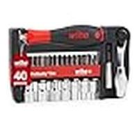 Wiha ProBuddy® Evo 40 pzas juego puntas & vasos 1/4" I Set herramientas
