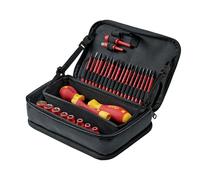 Wiha slimVario Eléctrico Herramienta Juego, 32 Piezas (Inc. Funda ) WHA43465