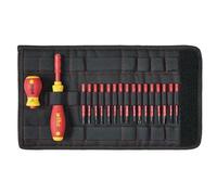 Wiha Softfinish Eléctrico Delgado Screwdriver Juego, 19 Piezas WHA41231