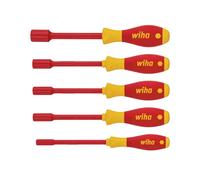 Wiha Softfinish Eléctrico Hex Tuerca Conductor Set, 6 Piezas WHA29466