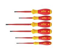 Wiha Softfinish Eléctrico Slimfix Juego Sl / Pz Screwdriver Set,6 Pieza WHA36455
