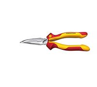 Wiha Z 05 1 06 - Pinzas (Pinza punta fina, acero, rojo/amarillo, 16 cm, 155 g)