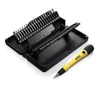 Wiha zai Haus - Juego de destornilladores de precisión ESD (42 piezas, con caja de almacenamiento, para todos los smartphones, portátiles, cámaras, modelismo y aplicaciones cotidianas comunes)