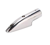 WIHFHGZ Accesorios para Barandillas de Barco, Final de Riel Acero Inoxidable, Diámetro 22mm - Resistente al Desgaste, Instalación Fácil, Ideal para Veleros y Embarcaciones