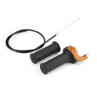 WIHFHGZ Acelerador Eléctrico para Moto, Puño de Giro para Acelerador, Acople Cable 22mm en Par - Control Sensible y Estable, Compatible con Mini Motos y Bicicletas de Bolsillo