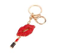 WIHFHGZ Anillo clave texturizado - Diseño duradero anti -oxidación, expresión creativa de amor para siempre, elegante y compacto para bolsas de bolsas, material de alto grado