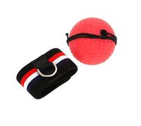 WIHFHGZ Boxing Reflex Ball: Diadema Ajustable con Cuerda elástica, Mejora la Velocidad y la sensibilidad, la Herramienta de Entrenamiento portátil liviano para la práctica del Boxeo, Negro (Type 2)