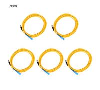 WIHFHGZ Cable Fibra Óptica SC/PC a FC/PC, Latiguillo Fibra Óptica, Baja Pérdida de Luz, Conector Cerámico, Transmisión Estable, Redes LAN y CATV