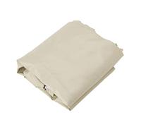 WIHFHGZ Cubierta para Ventilador Industrial Impermeable, Antipolvo, con Protección UV, Plegable, 61x19x61 cm - Durable, Fácil de Usar, Para Uso Interior y Exterior (Beige)
