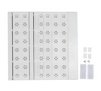 WIHFHGZ Estante Tensión para Armario, Ajustable, Acero Y ABS, 42 Cm - Almacenaje Expandible Sin Taladro, Orden Práctico para Armarios Y Baños (31 a 42 cm/12,2 a 16,5 Pulgadas)