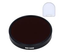 WIHFHGZ Filtro ND para Cámara de Acción, Vidrio Óptico con Recubrimiento HD, Marco de Aleación de Aluminio, Ligero y Duradero - Mejora Fotos y Videos, Reduce Reflejos y Protege Lente par (ND1000)