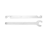 WIHFHGZ Llave para Embrague de Ventilador 32mm, Juego de 2 Piezas, Alta Resistencia, Herramienta de Retiro y Soporte de Bomba de Agua para Land - Acero Resistente, Uso Profesional y