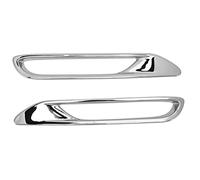 WIHFHGZ Marco De Faros Antiniebla Traseros, ABS Electroplaqueado Plata, 2 Piezas - Protección Y Estilo Mejorado Para J11 2018-2020