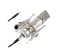 WIHFHGZ Micrófono de Condensador Profesional, Gran Diafragma 48V, Uso para Estudio y Streaming en - Sonido Claro, Kit Completo con Soporte y Cable para Grabación y Canto