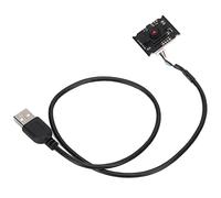 WIHFHGZ Módulo de cámara de 3 Millones de píxeles - Sensor OV3660 HD con 64 ° de Gran ángulo para imágenes nítidas, Enfoque Manual, Salida USB 2.0 Compatible con WinXP a Android Systems